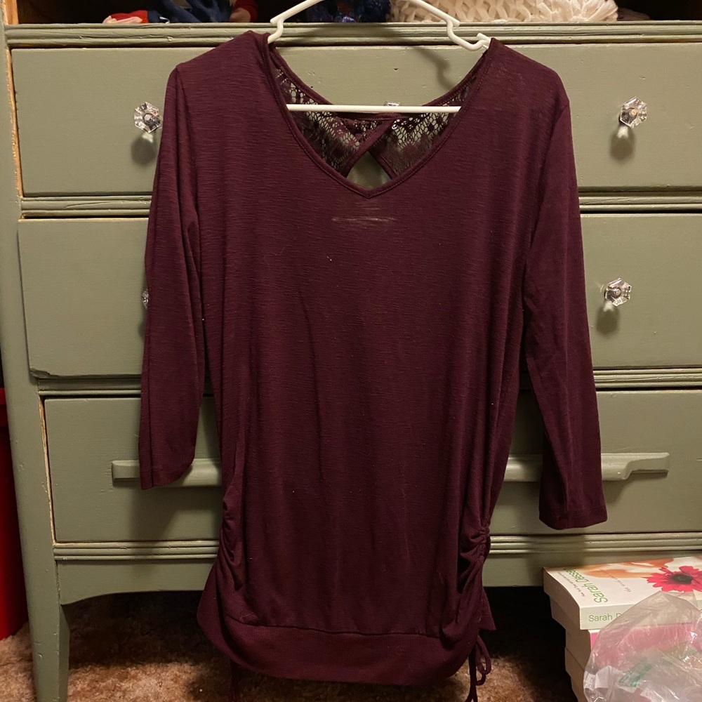 Size XL Purple Top